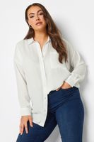 yours camisa blanca amplia mujer curvy y tallas grandes yours