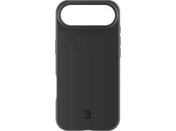 Funda móvil - CellularLine Sensation, Para Apple iPhone 17 Air, Soft-touch, Silicona, Microfibra, Negro