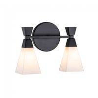 aplique de pared bowtie 2 luces