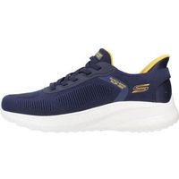 skechers zapatillas 118312s bob squad chaos solid step para hombre