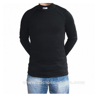 camiseta interior technotrans manga larga l negro masculino