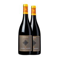 calmel  joseph vino tinto la ruffe 75 cl 145 vol pack de 2 unidades
