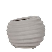 jardinera de arcilla blanca d20