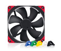 ventilador noctua nf-a14 pwm chromax black swap  140mm  4 pines  6 colores