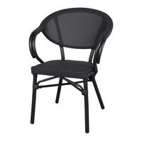 silla de ratan sintetico voldem 57x82x56