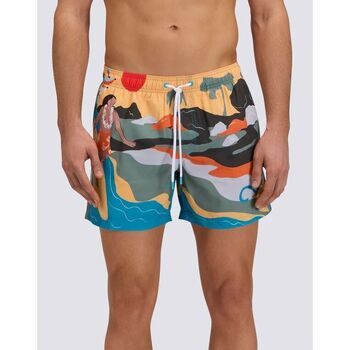 Sundek Bañador M504BDRT3G8 BOARDSHORT-311G8 MULTICOLOR para hombre