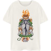 nightmare before christmas camiseta manga larga long live the pumpkin king para mujer