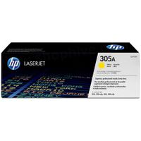 hp 305a yellow original standard capacity toner cartridge ce412a