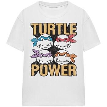 Teenage Mutant Ninja Turtles Camiseta Turtle Power para mujer
