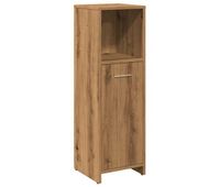vidaxl armario de bano madera contrachapada roble artisan 30x30x95 cm