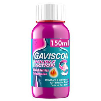 Gaviscon Double Action Liquid Mixed Berries