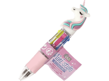 Bolígrafo - CMP Paris EC5189, 4 Colores, Modelo surtido (cisne, unicornio rosa o lila)