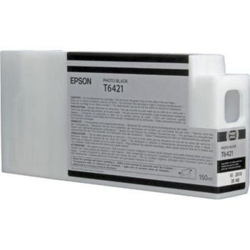 Cartucho Epson T6421 Negro Foto Original 150 ml
