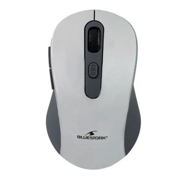 Ratón Bluestork M-WL-OFF65-GREY Inalámbrico Bluetooth RF 4800 DPI Gris