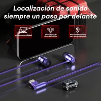 auriculares con cable lenovo yf38 auriculares para juegos tipo c35 mm sonido dinamico de nivel hifi auriculares de latencia ultrabaja con microfono sin enredos