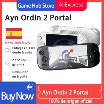 Consola de juegos portátil Ayn Odin 2, pantalla de 7 pulgadas 120Hz, 8000mAh, consolas de videojuegos Retro Snapdragon 8 Gen 2,128G para regalos