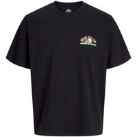 jack  jones camiseta 12275396 jorbigwig tee ss crew neck tg black para hombre