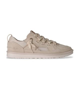UGG para hombre. 1177035 Zapatillas de piel Minimel taupe (42), Beige, Plano, Ante, Cordones, Casual