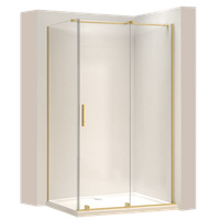 cabina de ducha rea montana 120x100 brush gold