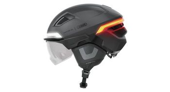 Casco abus hyp e ave volcano titan gris oscuro