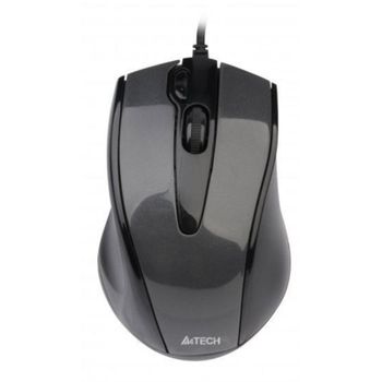 Ratón A4Tech N-500F USB 1600DPI Negro Gris V-Track Right-Hand