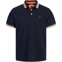 jack  jones polo 12136668 jjepaulos polo ss noos black navy neon para hombre