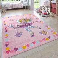 alfombra infantil prinzessin lillifee rosa 120x170 cm