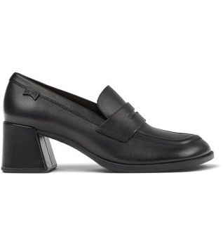 Camper para mujer. K201798-001 Zapatos de piel Kora negro (38), 3 a 5cm, Casual