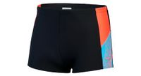 banador speedo eco dive negro   naranja