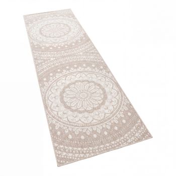 Alfombras de interior y exterior Breezy beige 80x250 cm