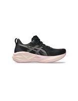 zapatillas de running asics novablast 5 mujer negrorosa