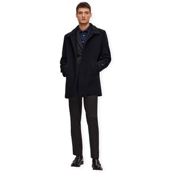 Selected Abrigo Noos Reuben Jacket - Black para hombre