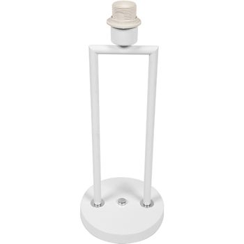 Base para sobremesa montijo 1xe27 al.45xd.18cm blanco