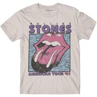 the rolling stones tops y camisetas american tour para hombre