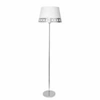 pie de salon dalia blancoplata 165x40x40