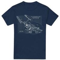 star trek camiseta enterprise para hombre