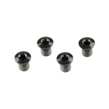 SHIMANO | Tornillos Fijación De Platos DEORE XT M8000  M8x9mm  - Kit Tornillos Fijación Platos Shimano FC-M8000 doble plato. Medidas: M8x9.