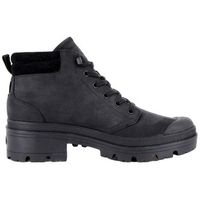 palladium botines bottines pallabase lo cuff cuir nubuck para mujer