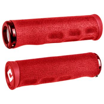ODI Dread Lock MTB Grips - 130mm - Red