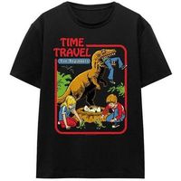 steven rhodes camiseta time travel para mujer