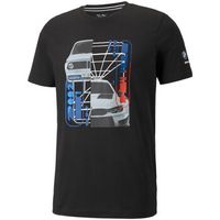 puma camiseta bmw motorsport graphic tee para hombre