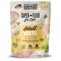 macs cat pouch 24 x 300 g - pack ahorro - pollo puro