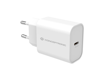 CARGADOR DE PARED QUICK CHARGE PD 1PUERTO USB-C CONCEPTRONIC ALTHEA 25W