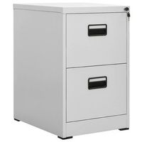 armario archivador de acero gris 46x62x725 cm vidaxl
