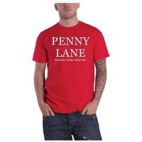 the beatles camiseta manga larga penny lane para mujer