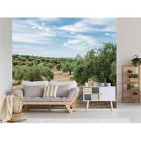 fotomural vinilo mar de olivos 350 x 250 cm