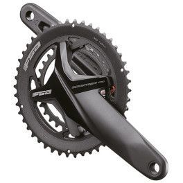 Fsa Juego De Bielas/platos Gossamer Pro Bb386evo 120/90 Bcd 170 Mm 50x34d Aluminio Negro B1