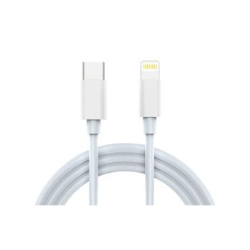 Cable INNOVA USB C a Lightning Carga 1 m Blanco