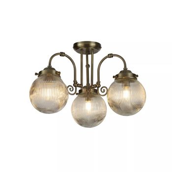 Plafón de techo para baños belvue (3 luces)