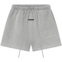 fear of god short essentials fw25 shorts concrete heather para hombre